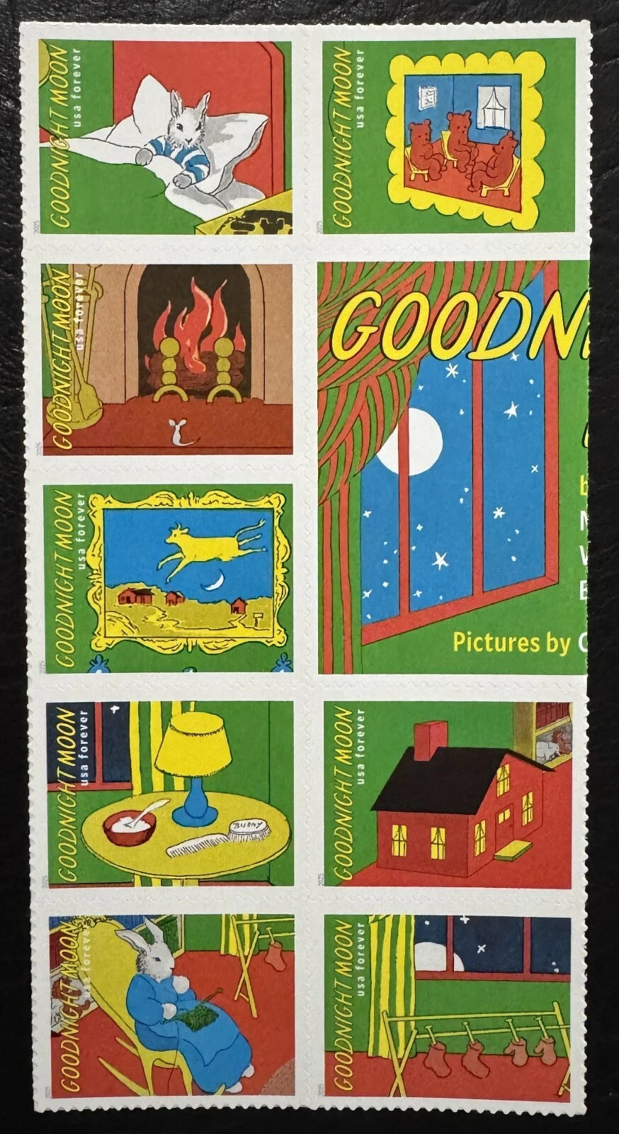#.2025 Goodnight Moon Stamps