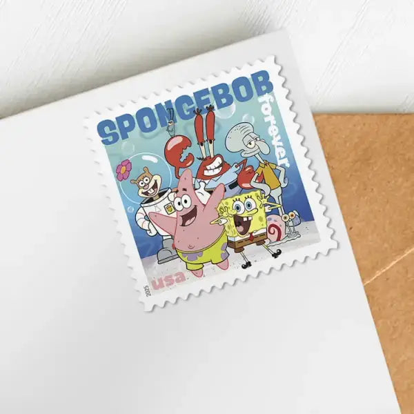 #.2025 US SpongeBob SquarePants Stamps
