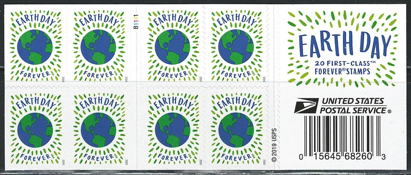 #.2020 US Earth Day Forever Stamps