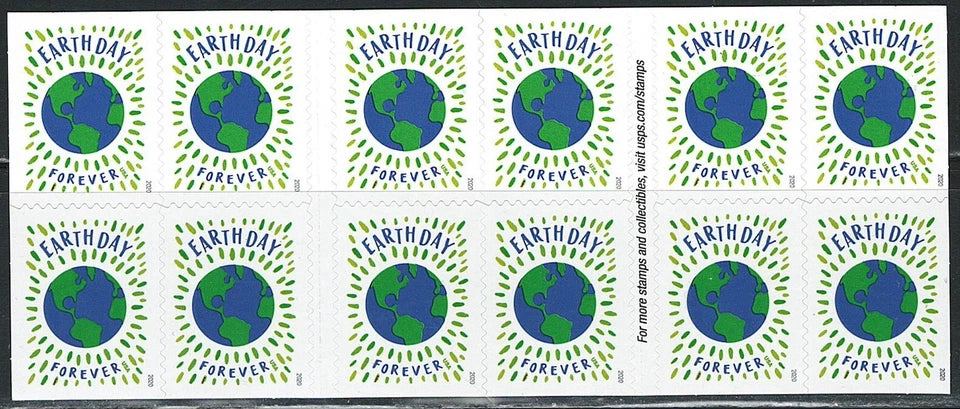 #.2020 US Earth Day Forever Stamps