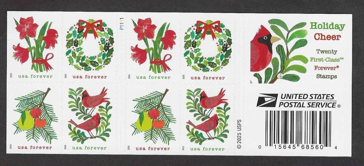 #.2025 Holiday Cheer Stamps
