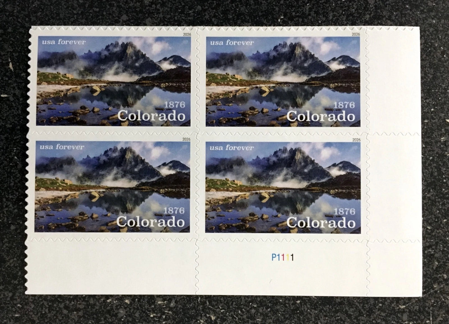 #.2026 Colorado Statehood forever STAMPS