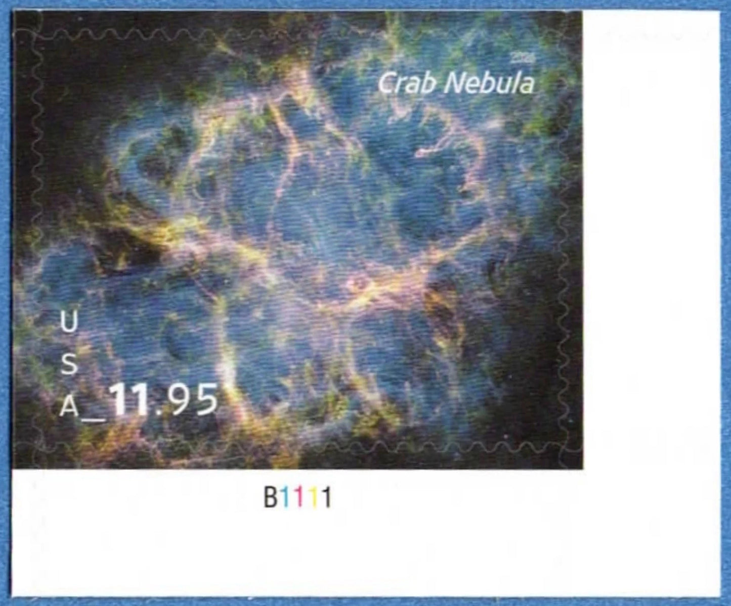 #.2026 Crab Nebula Stamp