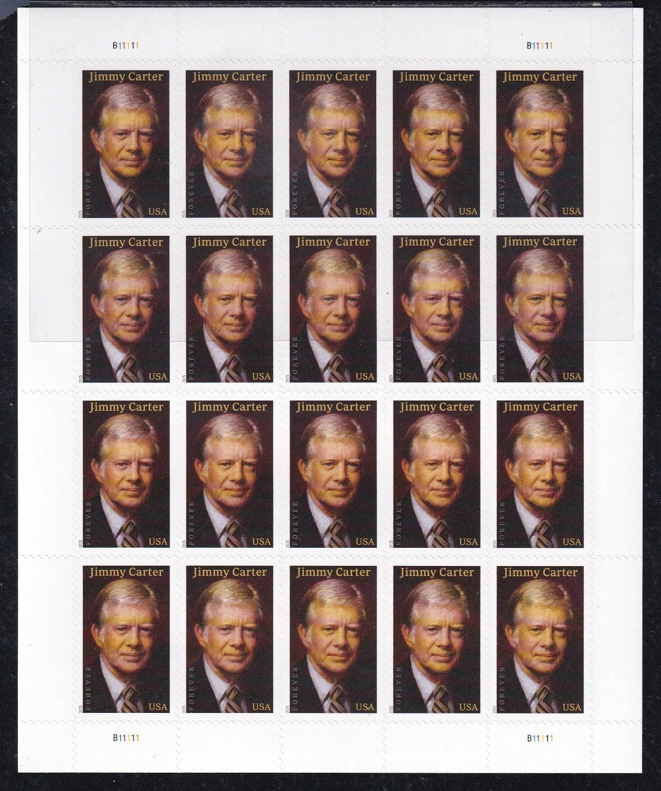 #.2025 Jimmy Carter Stamp