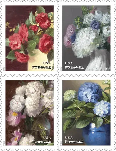#.2017 US Flowers from The Garden Forever Stamps