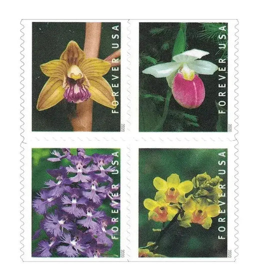 #.2020 US Wild Orchids Forever Postage Stamps