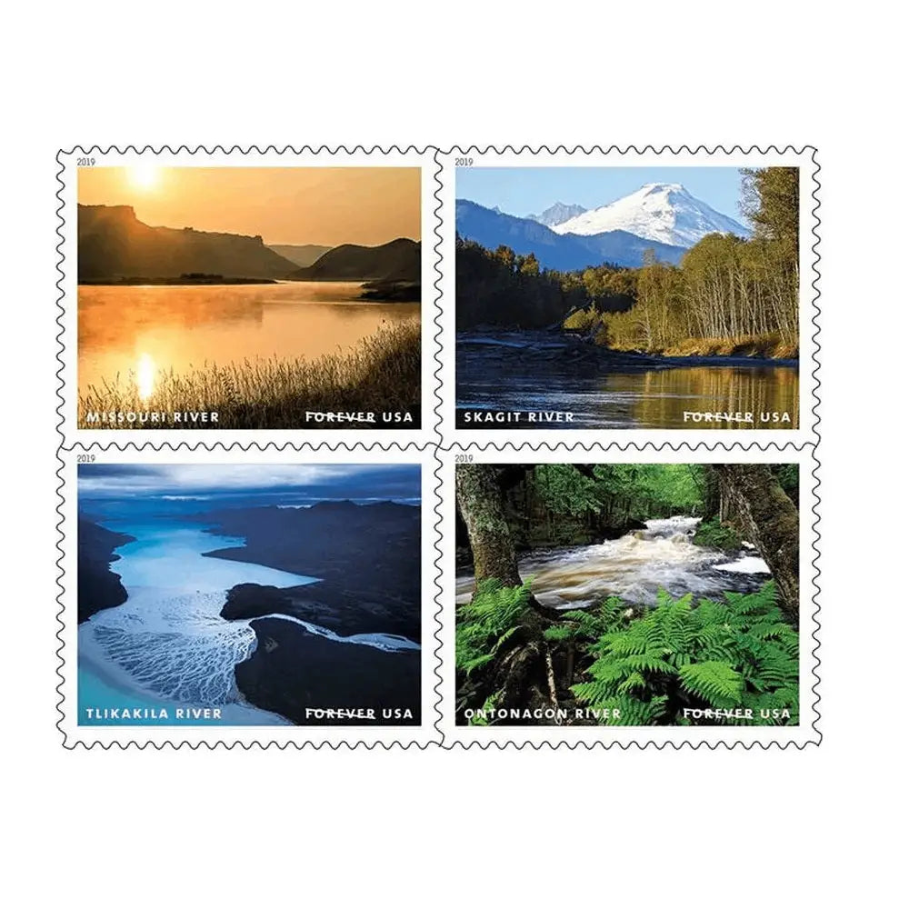 #.2019 US Wild And Scenic Rivers Stamps