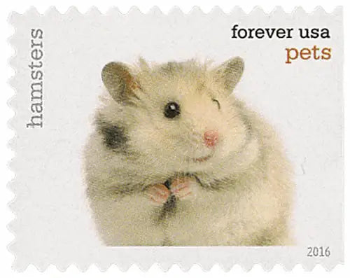 #.2016 US Pets Stamps