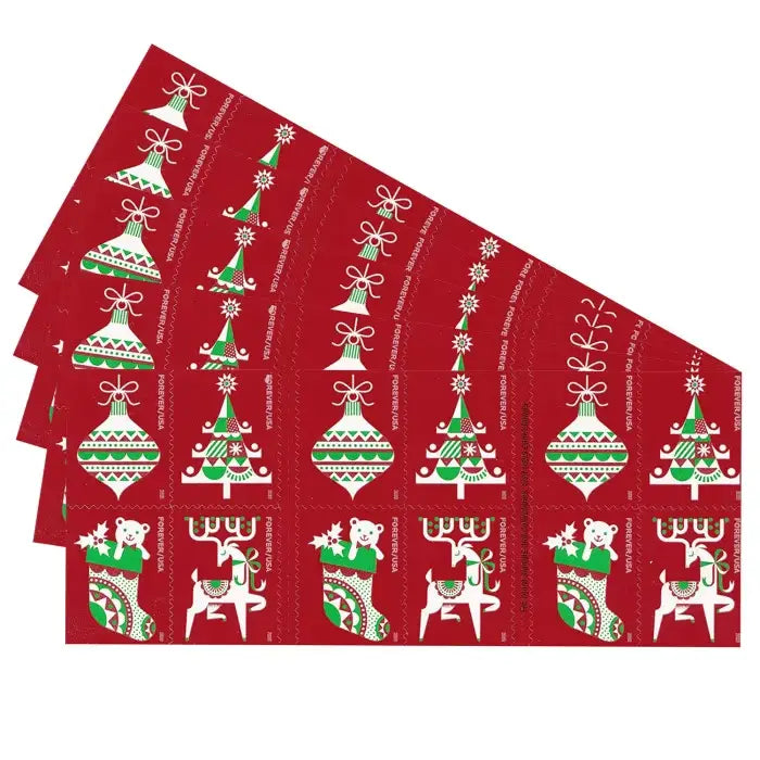 #.2020 US Holiday Delights Forever Stamps