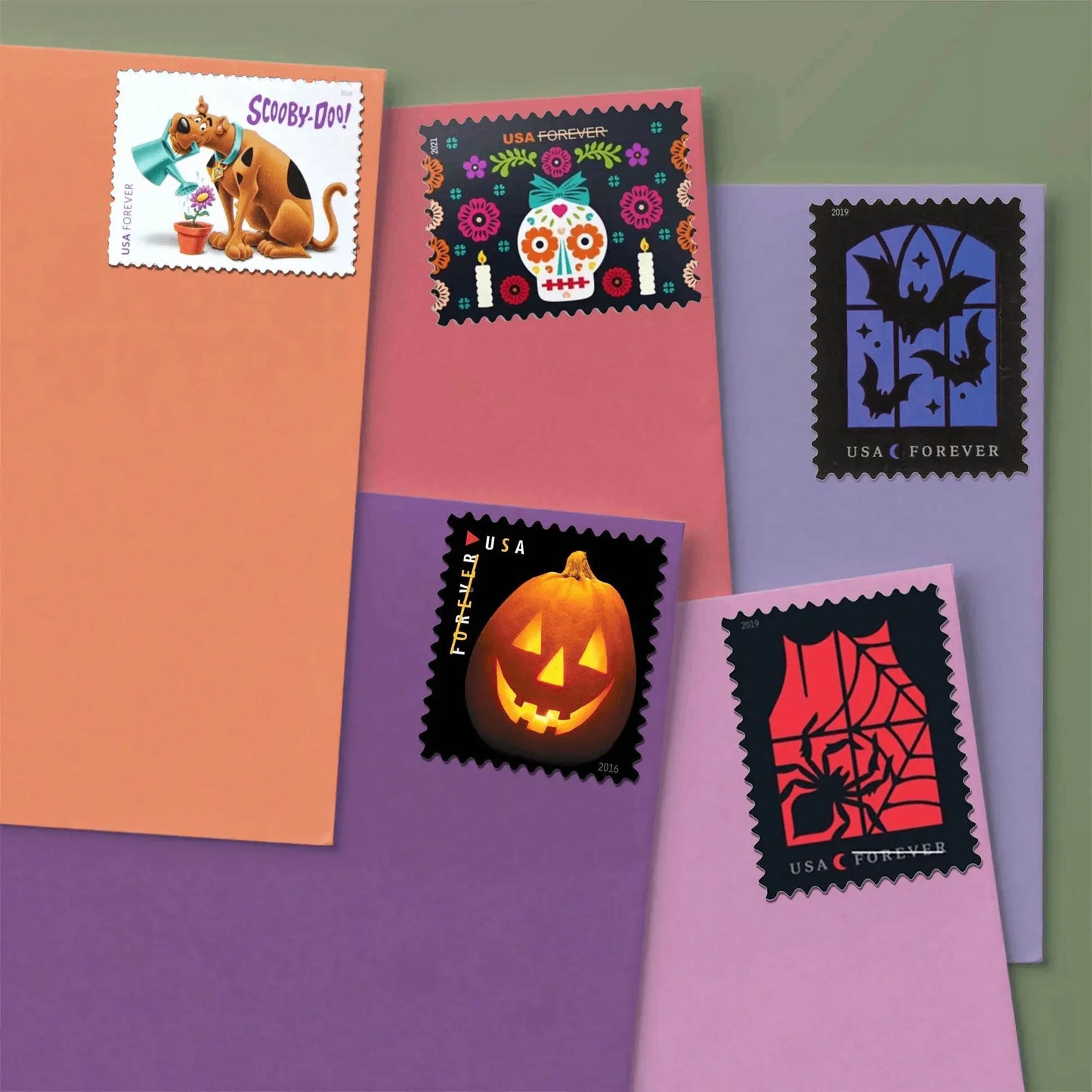 #.2018 US Scooby-Doo! Stamps