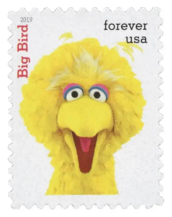 #.2019 US Sesame Street Stamps