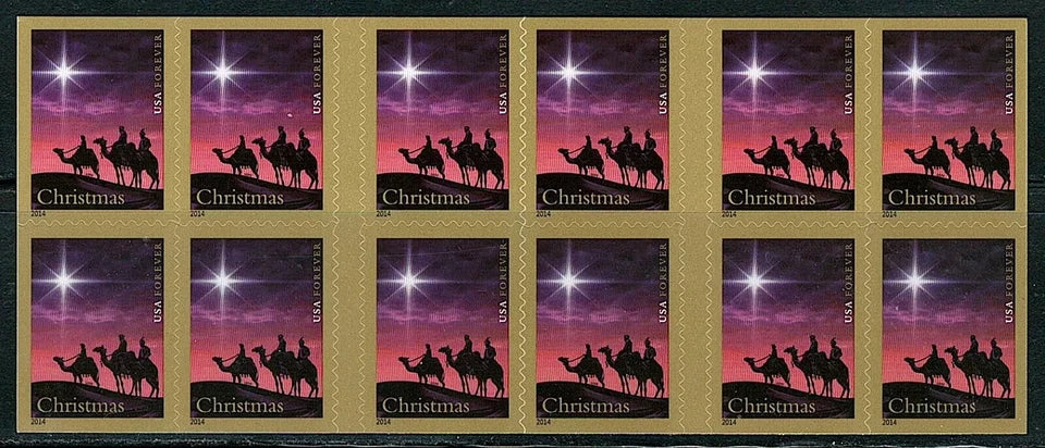 #.2014 Christmas Magi Stamps