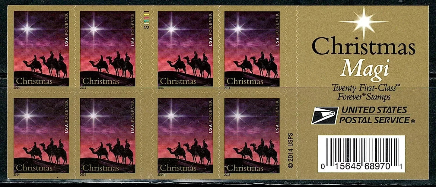 #.2014 Christmas Magi Stamps
