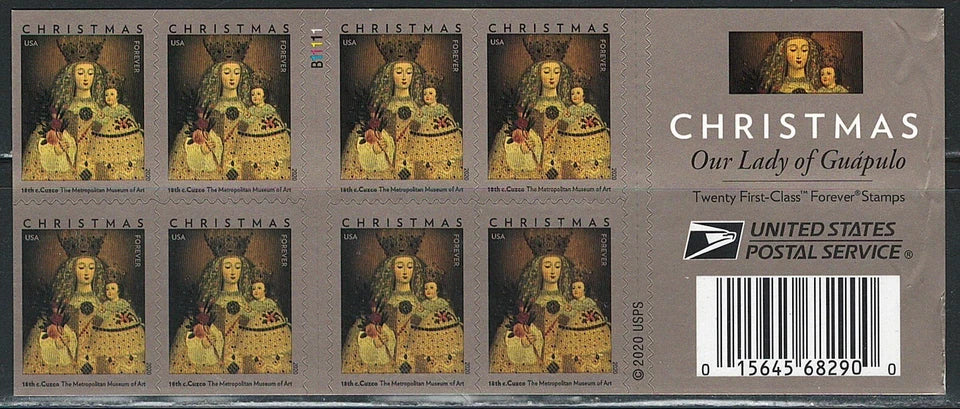 #.2020 Our Lady of Guapulo Stamps