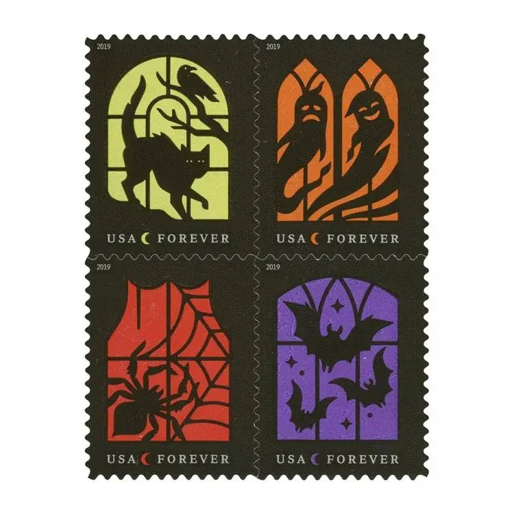 #.2019 Spooky Silhouettes Framed Forever Stamps