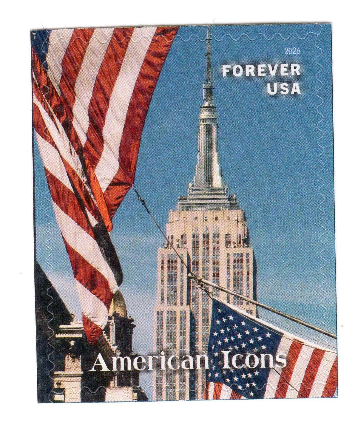 #.2026 American Icons Stamps