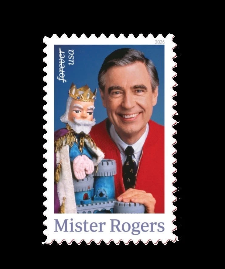#.2026 Mister Rogers Forever Stamp