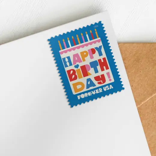 #.2026 US Happy Birthday Stamps