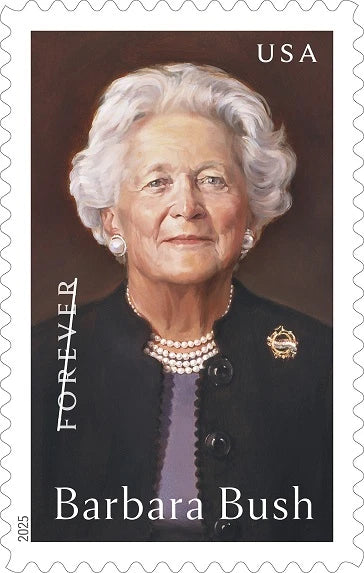 #.2025 US Barbara Bush Forever Stamp