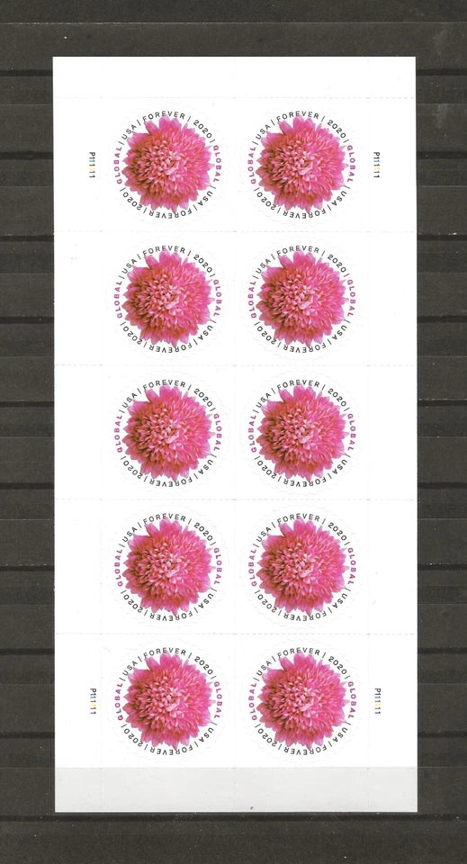 #.2020 US Globa Stamps