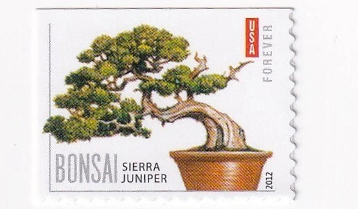 #.2012 US Bonsai Stamps