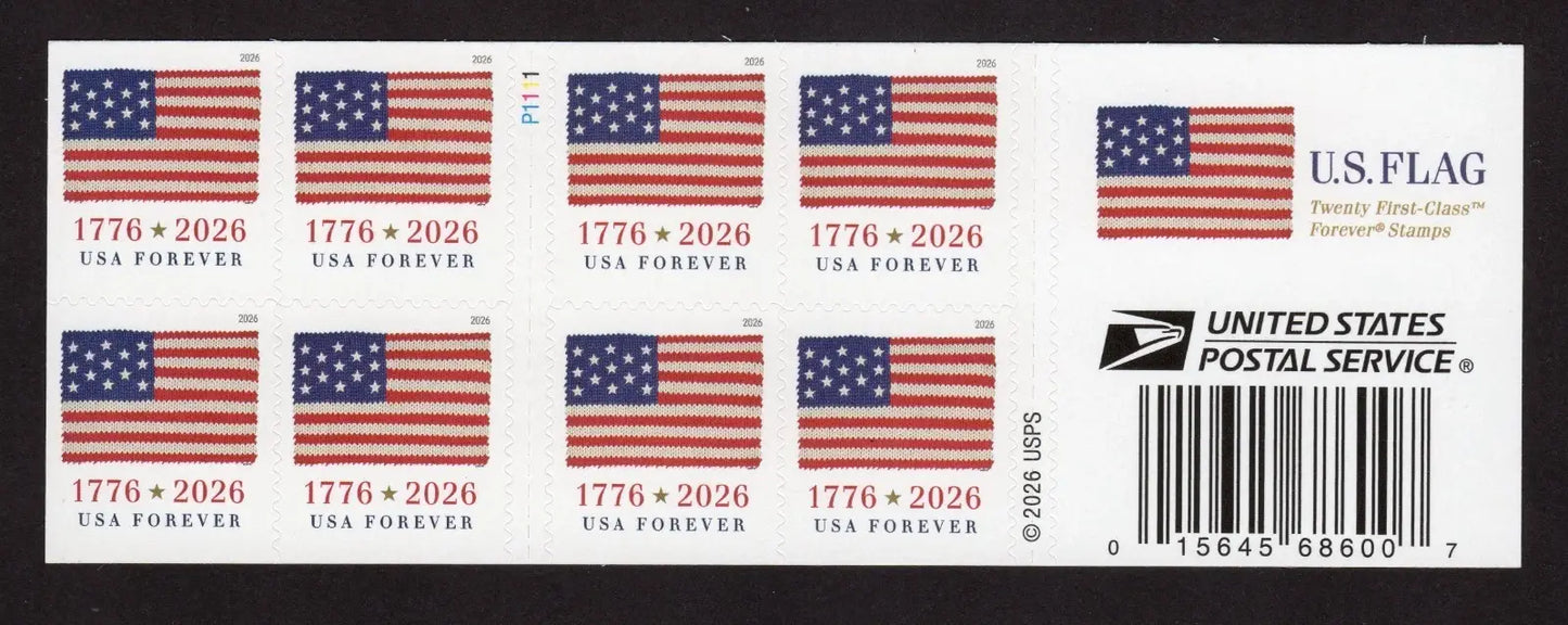 #.2026 U.S. Flag  BOOKLET
