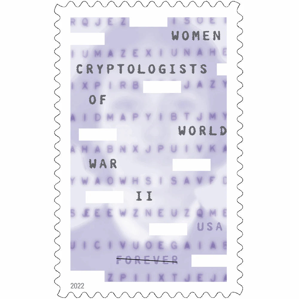 #.2022 IMPERF NDC WOMEN CRYPTOLOGISTS STAMPS